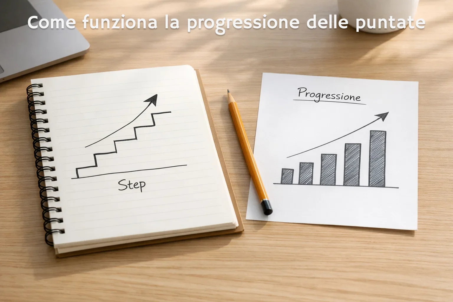 Schema della progressione delle puntate nel Masaniello